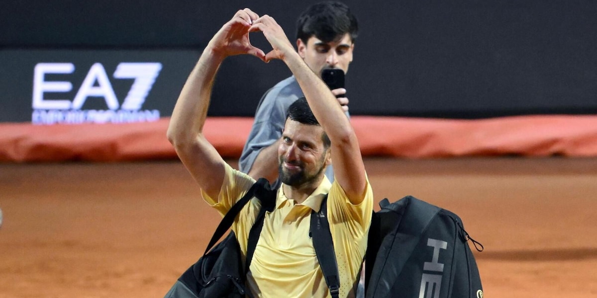 Djokovic frustrato dopo la sconfitta a Roma: la frase che preoccupa in vista del Roland Garros