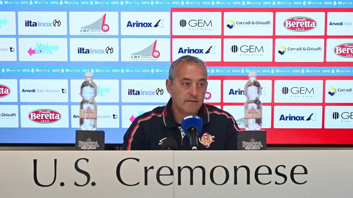 Giampaolo: "Dobbiamo solo vincere, non abbiamo alternative"