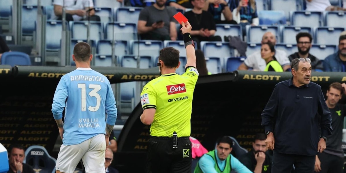 Moviola Lazio-Inter: Abisso e Sacchi perdono il rosso a Romagnoli