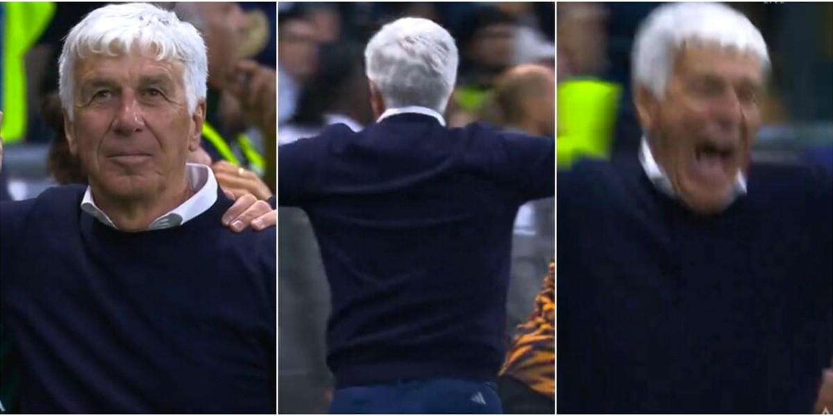 Gasperini impazzisce dopo il gol vittoria di Malen: la fotosequenza dell'esultanza
