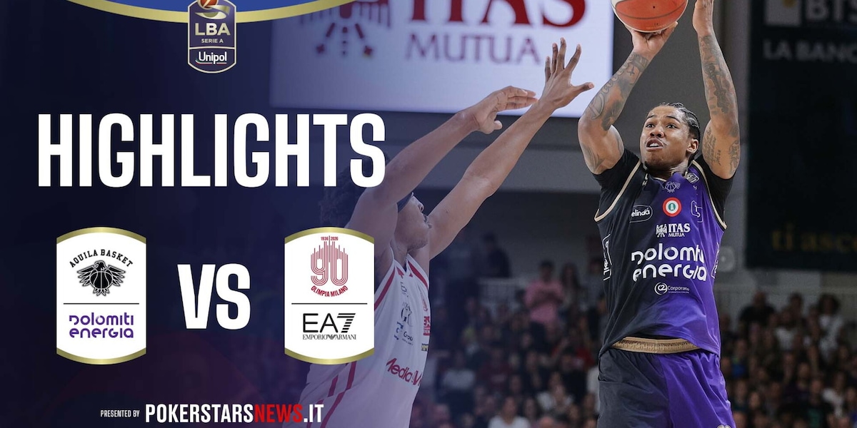 Dolimiti Energia Trentino - EA7 Emporio Armani Milano | PokerstarsNews Highlights Serie A Unipol 2025/2026