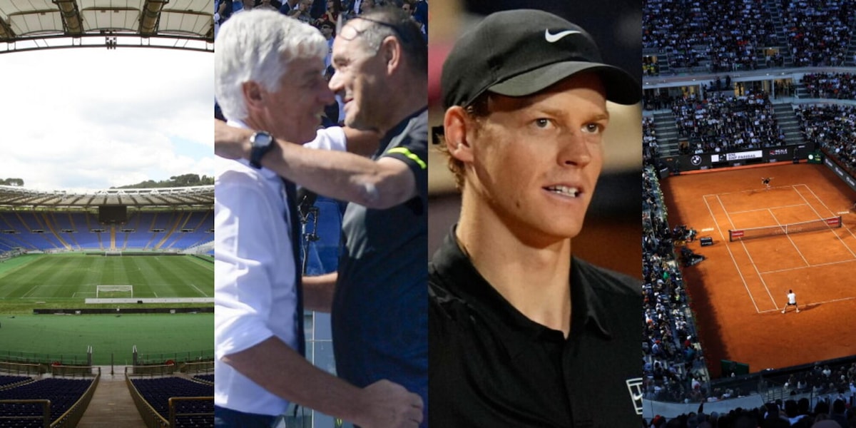 Derby Roma-Lazio e tennis, che intreccio: la Champions si gioca a pranzo