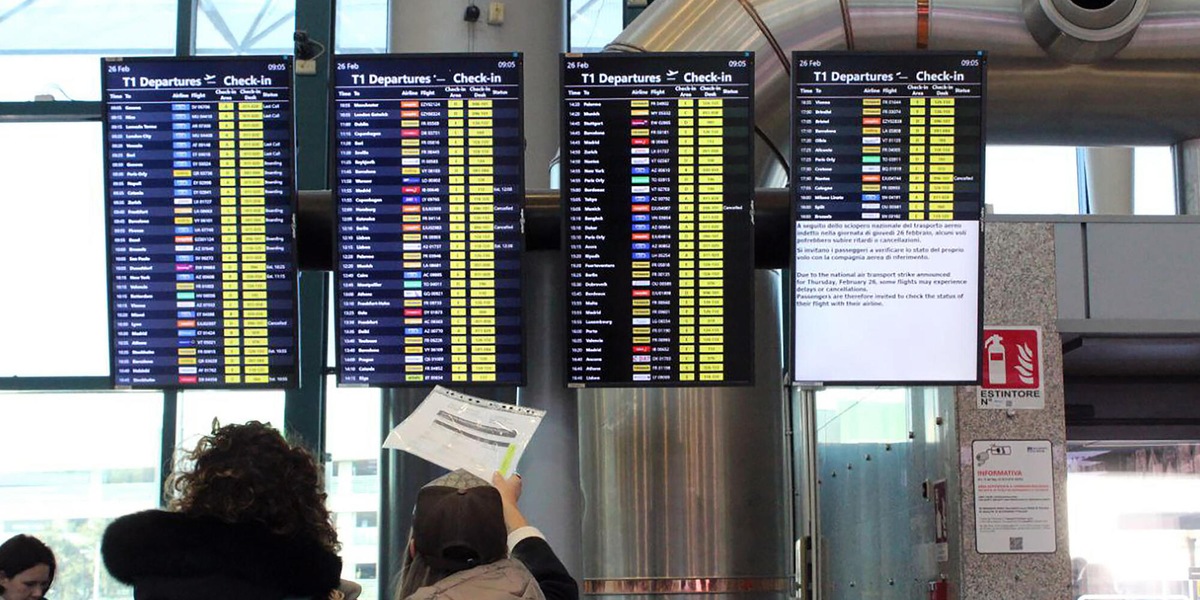 Ita cancella il 38% degli operativi. Stop anche di Easyjet