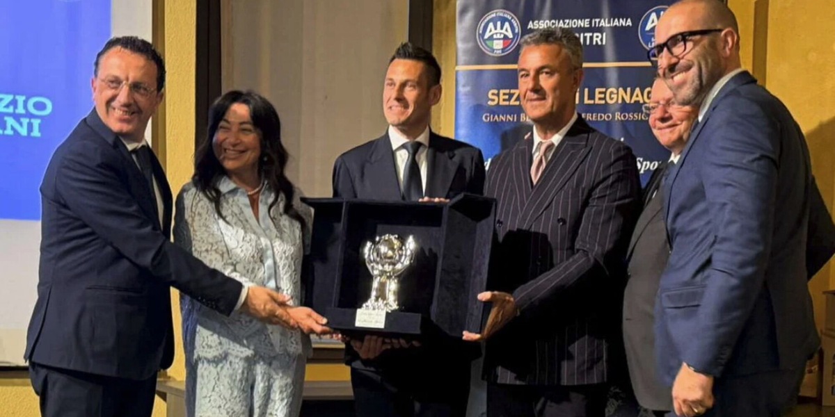 Premio Beschin a Legnago, la quinta edizione va all'arbitro internazionale Mariani