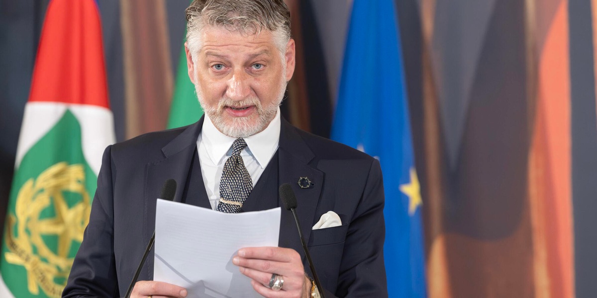Il ministro della Cultura Giuli un'ora a palazzo Chigi