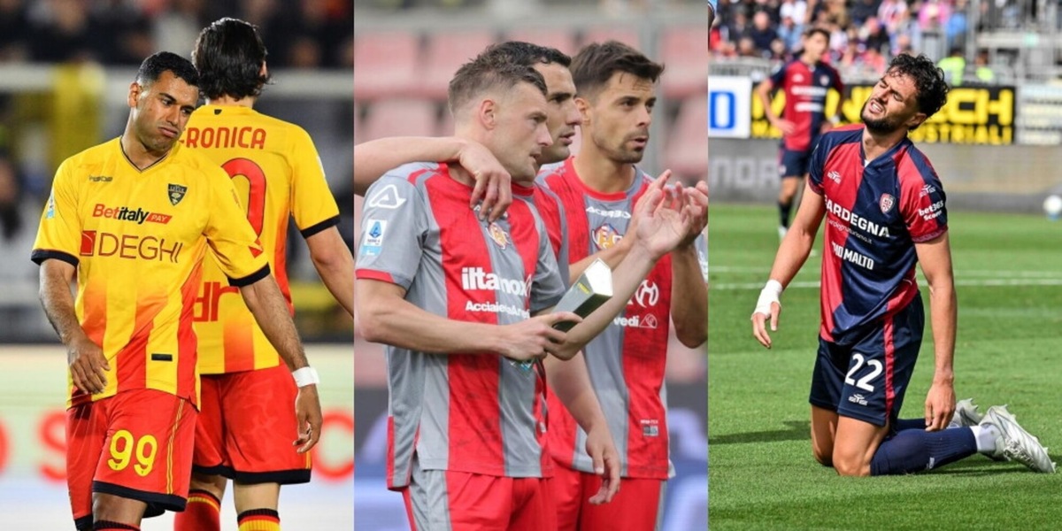 Lotta salvezza Serie A tra Cagliari, Lecce e Cremonese: la retrocessione in Serie B potrebbe decidersi con lo spareggio