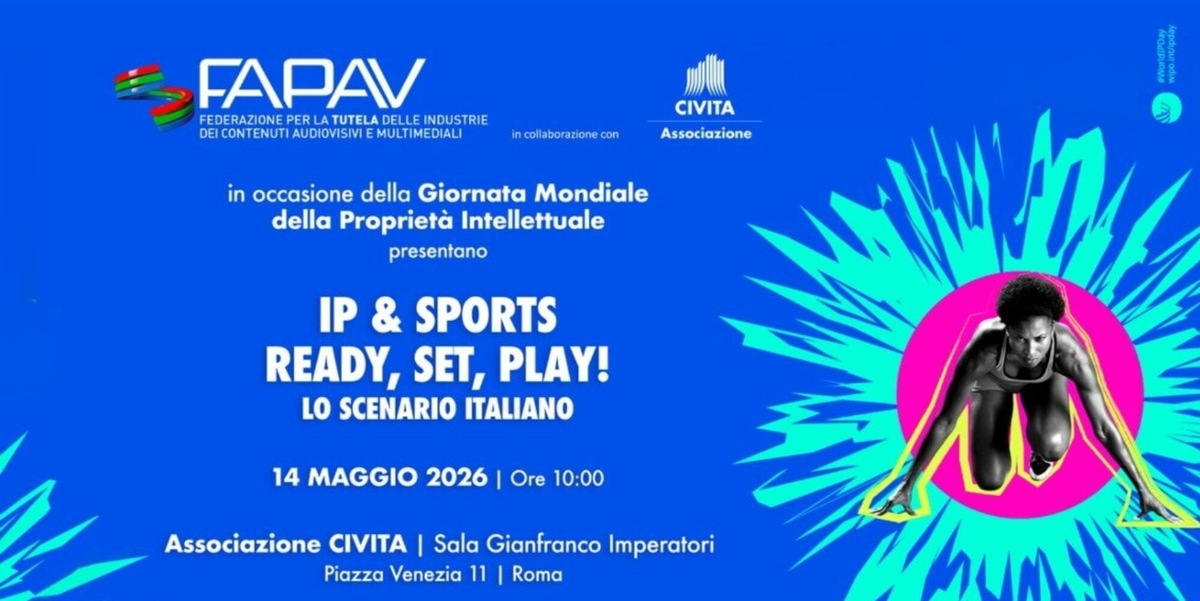 Pirateria audiovisiva, giovedì a Roma l’evento italiano per il World IP Day promosso da FAPAV