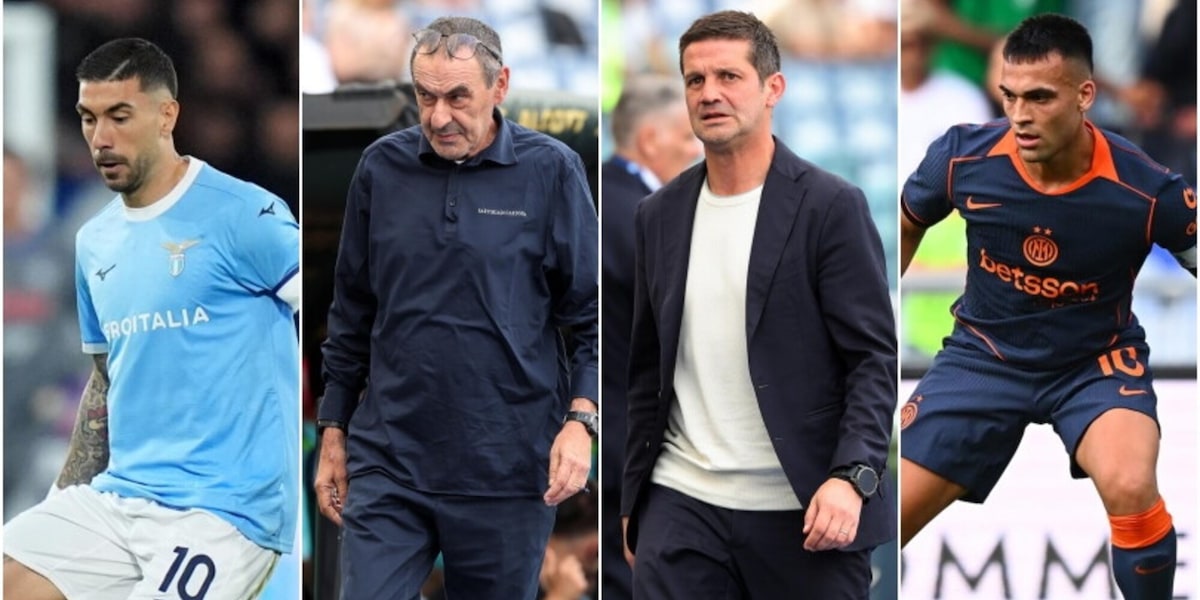 Lazio-Inter, le formazioni ufficiali di Sarri e Chivu