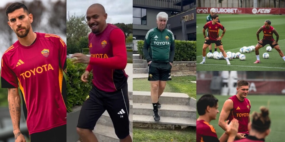 Gasperini carica la Roma per il Derby e Malen... scherza in romano: "Buongiorno fra'"