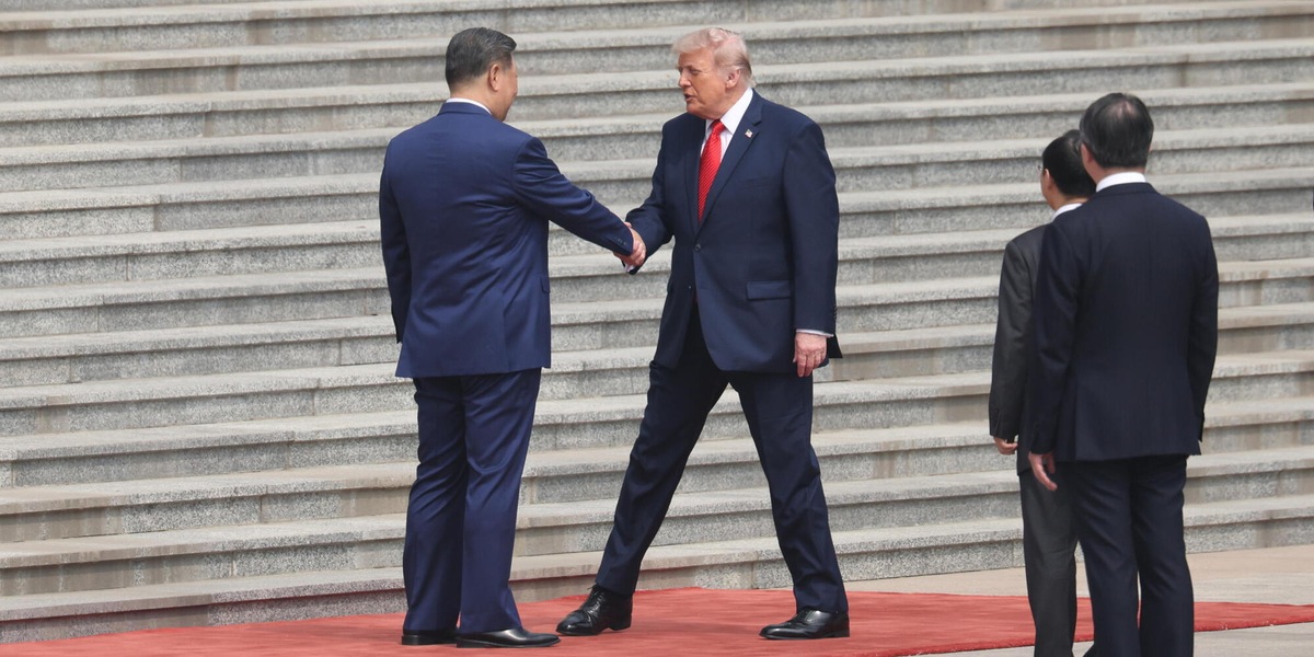 Trump arriva a Zhongnanhai per l'ultima giornata di incontri con Xi