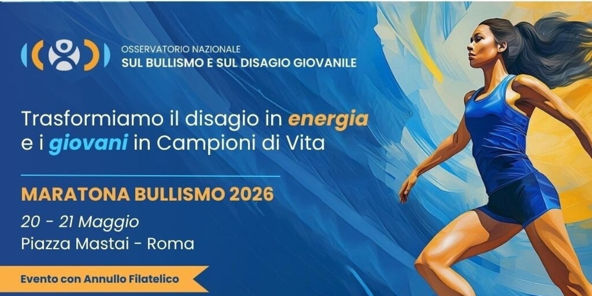 Maratona Bullismo 2026: la “Piazza del Rispetto” apre ai giovani