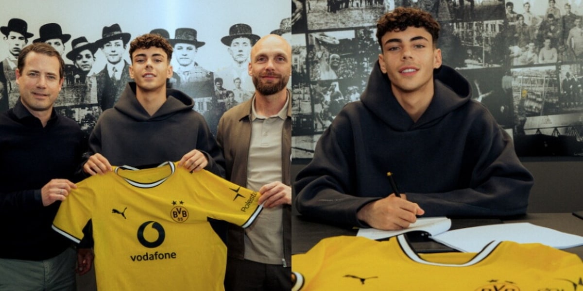 Il Borussia Dortmund si tiene stretto l'azzurrino Inacio: rinnovo fino al 2029 per il baby talento