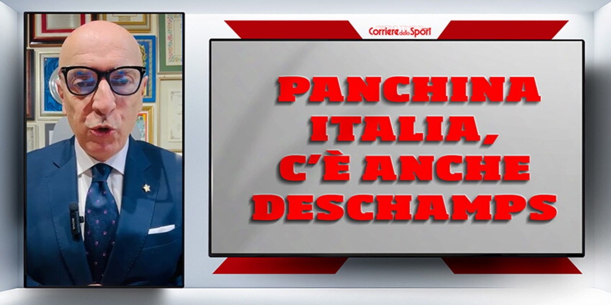 Totoct Italia, irrompe Deschamps: ‘Azzurri, io ci sono’