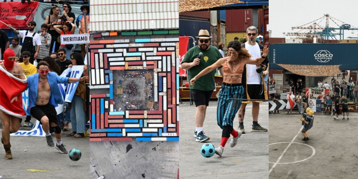 Coppa Pizzeria, un labirinto che ha ospitato il torneo di calcio più assurdo del mondo