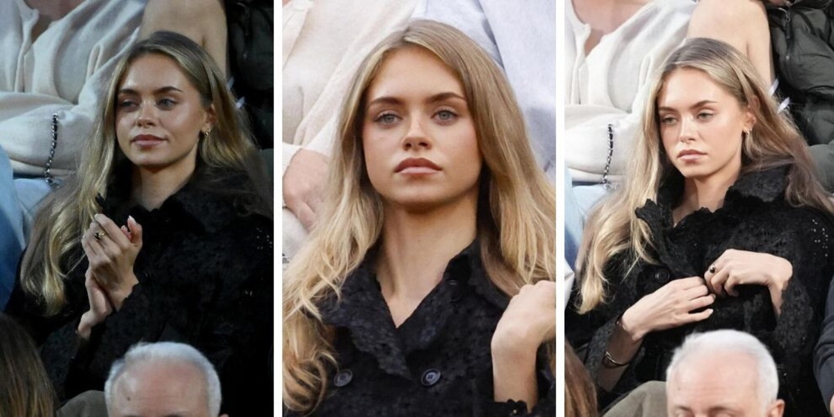 Sorrisi, applausi e... freddo: così Laila Hasanovic, in tribuna per Sinner, ha stregato Roma