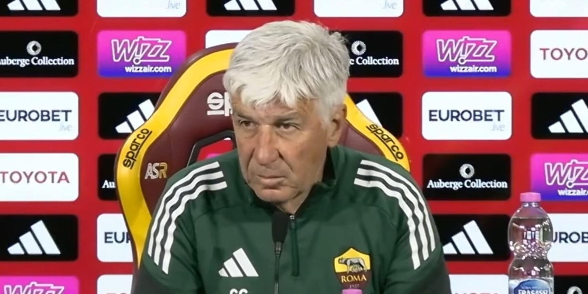Gasperini: "La Lazio ci vuole rovinare la frittata". Poi la battuta su Sarri: "Non viene, giusto?"