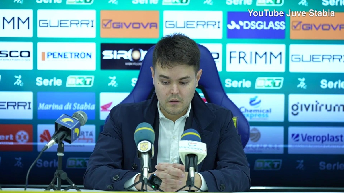 Juve Stabia, Lovisa: "Arbitraggio che ci ha danneggiato, ma ce la giocheremo"