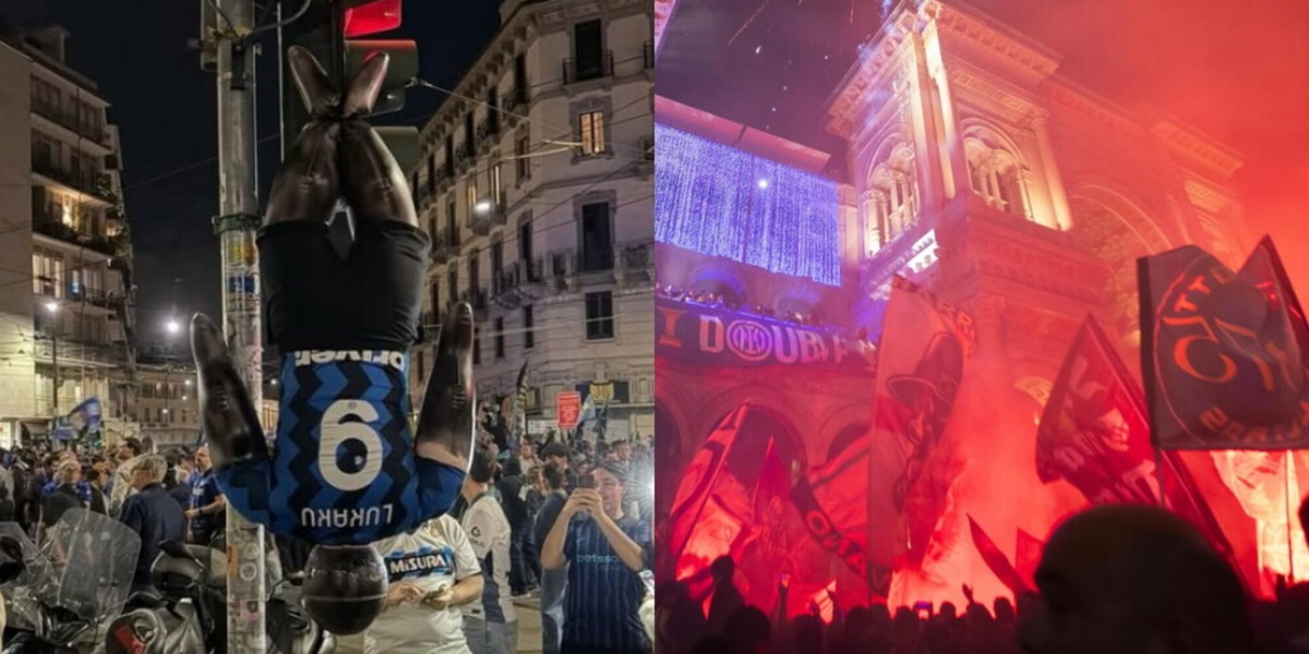 Lukaku a testa in giù, festa Inter con vergogna