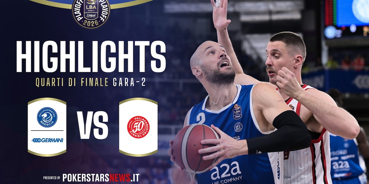 Germani Brescia - Pallacanestro Trieste | PokerstarsNews Highlights Serie A Unipol 2025/2026