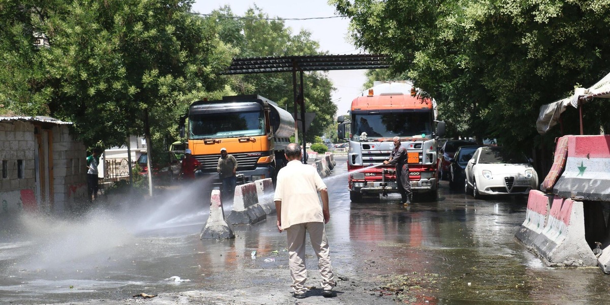Media Siria, esplode un'autobomba a Damasco, un morto