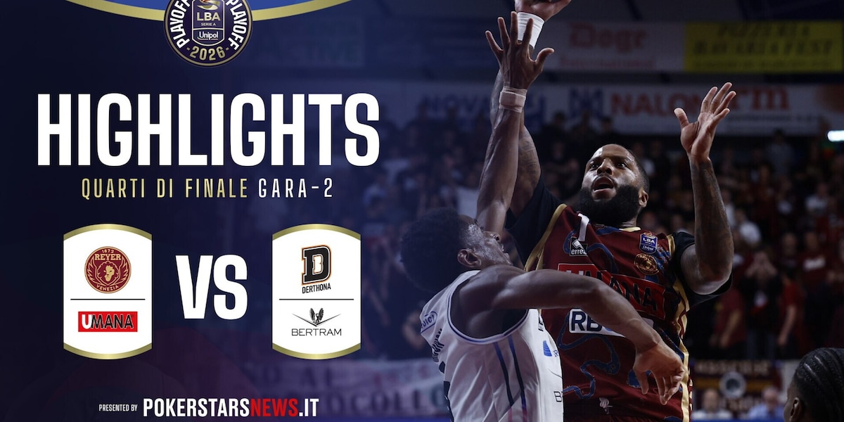 Umana Reyer Venezia - Bertram Derthona Tortona | PokerstarsNews Highlights Serie A Unipol 2025/2026