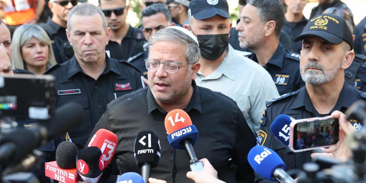 Ben Gvir replica a ministro Esteri Israele, 'noi non porgiamo l'altra guancia'