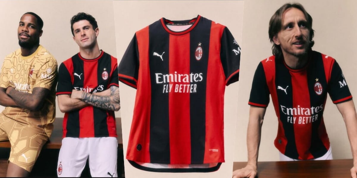 Milan, ecco le foto della nuova maglia per la stagione 2026/27