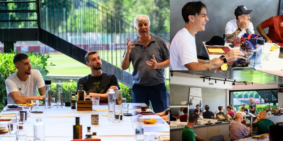 Applausi, risate e un pranzo da... Champions: la Roma si rilassa a Trigoria