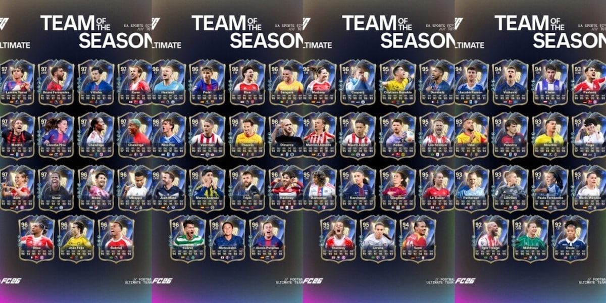 FC 26, svelato l’Ultimate Team of the Season