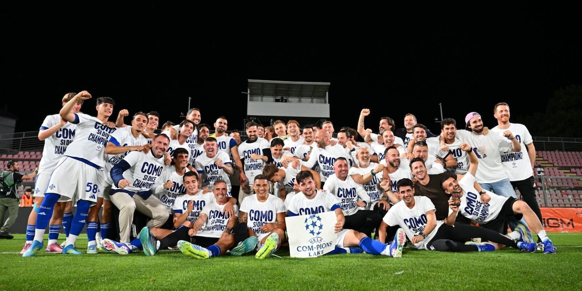 Il Como è bello e possibile: ha speso, vinto e divertito. Ora si gode la Champions
