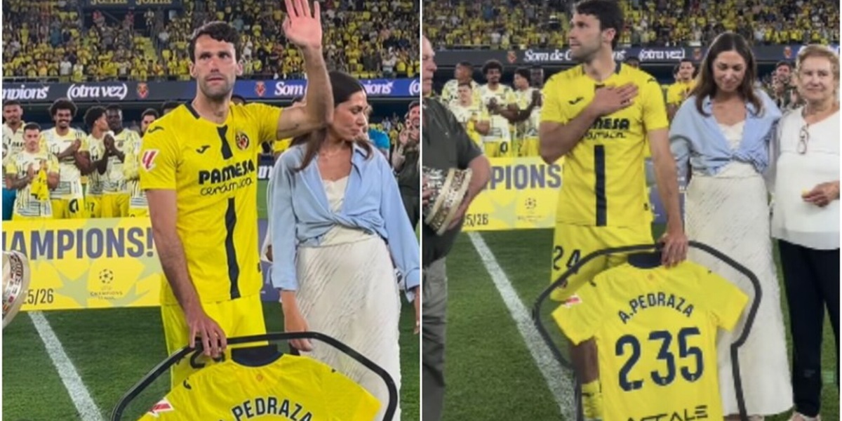 Il Villarreal saluta Pedraza: l'emozionante addio prima della Lazio