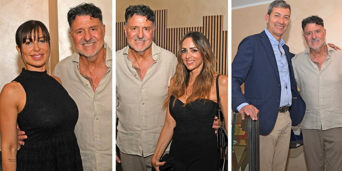 L'ex romanista Scarnecchia apre un ristorante: quanti amici per lui tra chiacchiere e brindisi