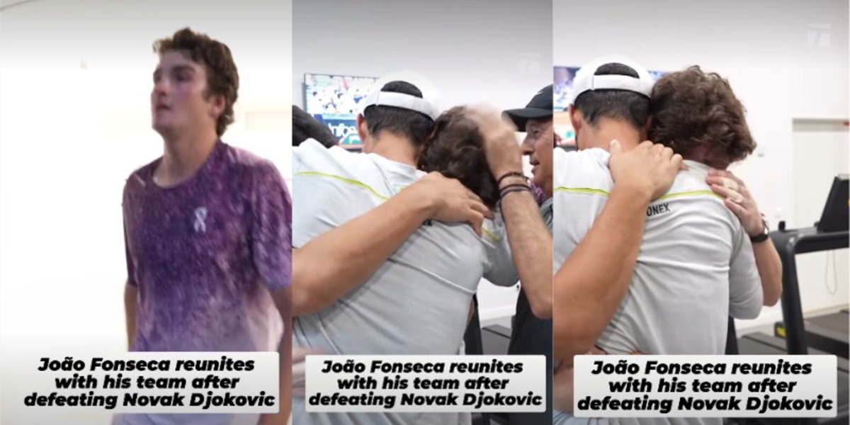 Lacrime e commozione dopo la vittoria con Djokovic: il rientro nello spogliatoio di Fonseca diventa virale