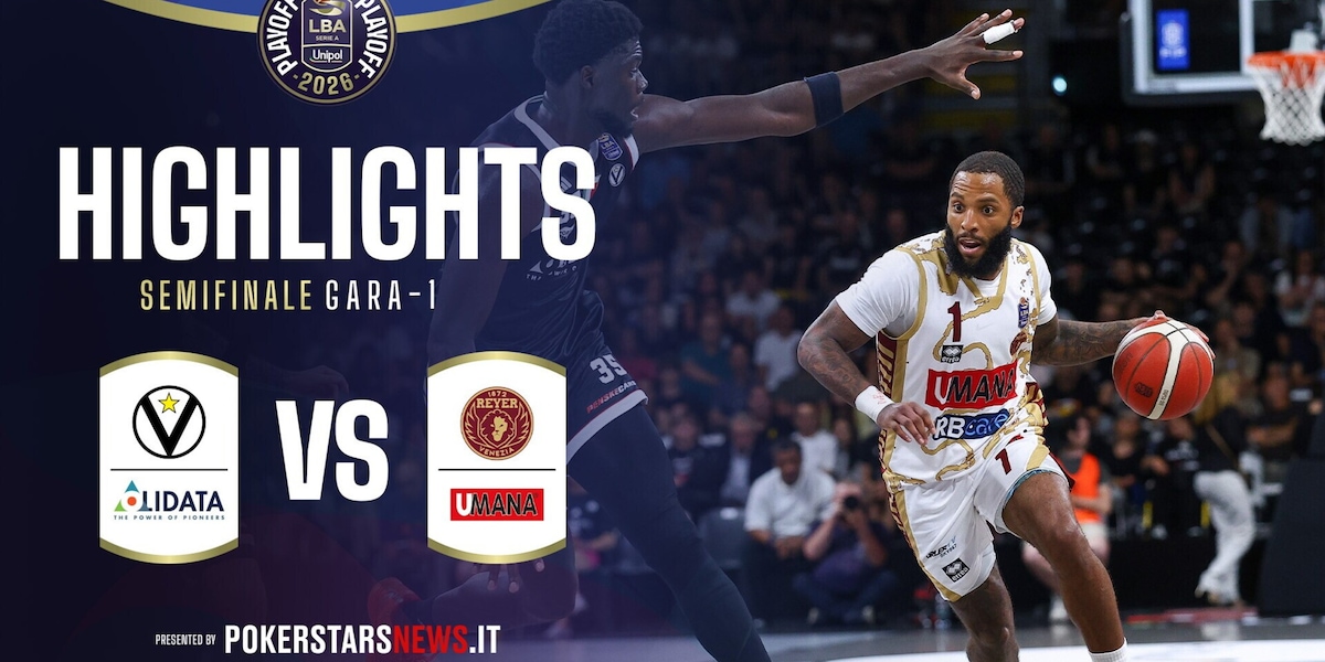 Virtus Olidata Bologna - Umana Reyer Venezia  | PokerstarsNews Highlights Serie A Unipol 2025/2026