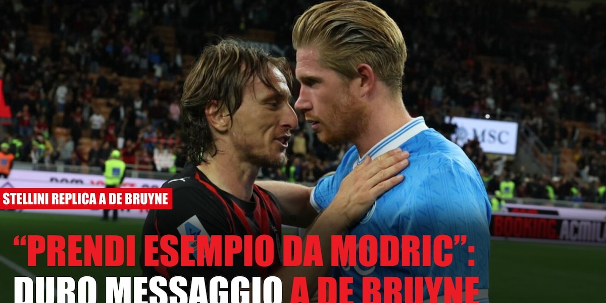 “Prendi esempio da Modric”