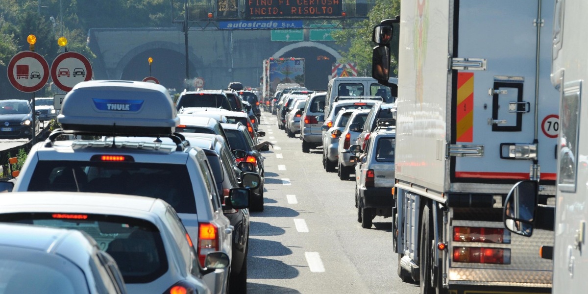 Scatta rimborso del pedaggio per blocco del traffico e cantieri su autostrade