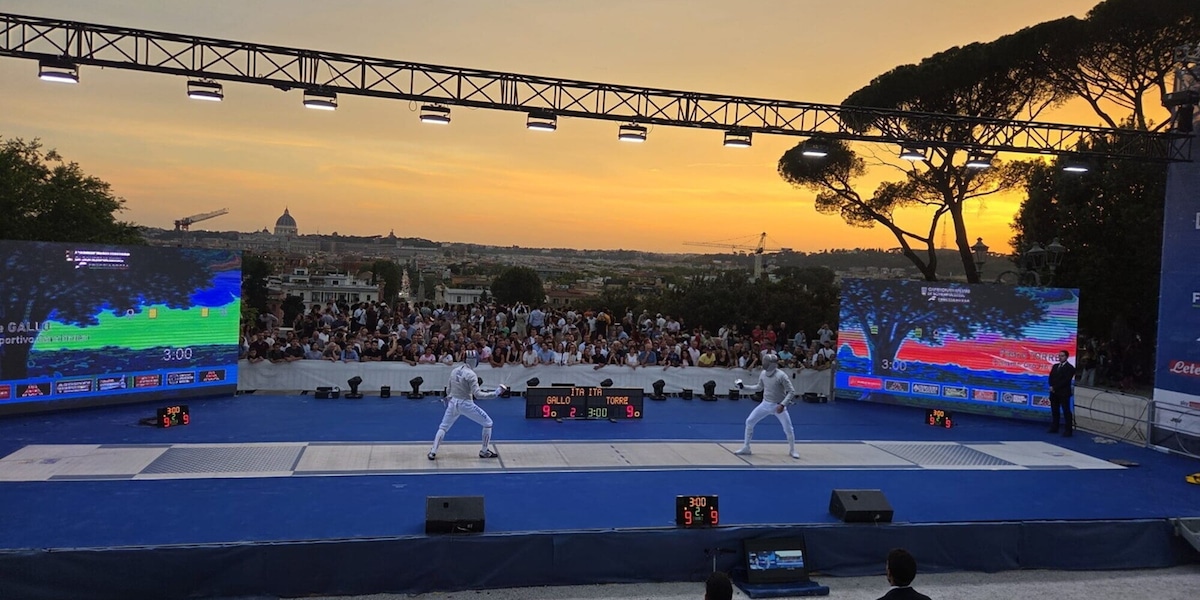 Scherma, Assoluti Roma 2026: Michele Gallo e Chiara Mormile trionfano nella sciabola