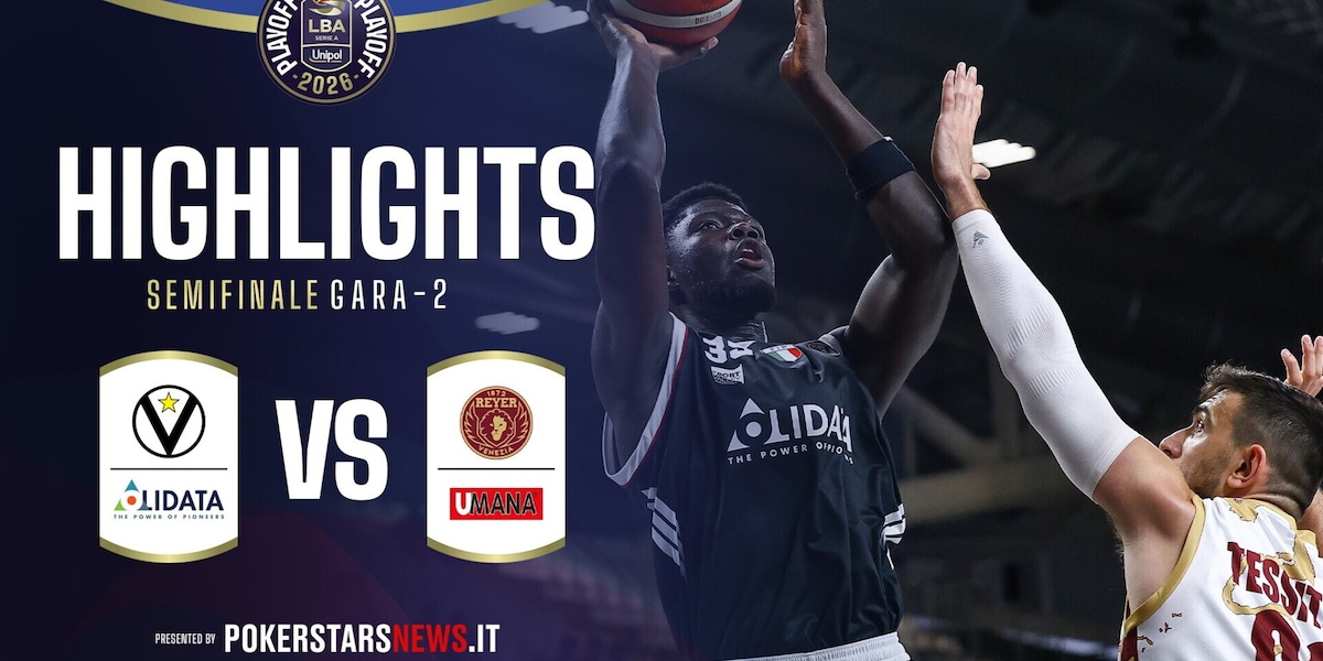 Virtus Olidata Bologna - Umana Reyer Venezia  | PokerstarsNews Highlights Serie A Unipol 2025/2026