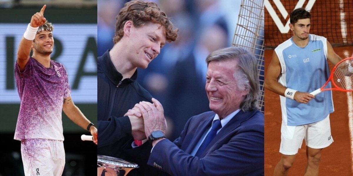 Panatta "sogna" l'erede di Sinner al Roland Garros: "Tutto questo non è scontato. Sicuramente tra Cobolli e Arnaldi..."
