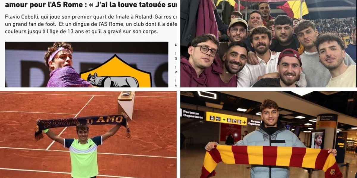 Cobolli e la Roma, perché Flavio non abbandona il suo abbonamento in Curva Sud: "La sceglierei ogni giorno"