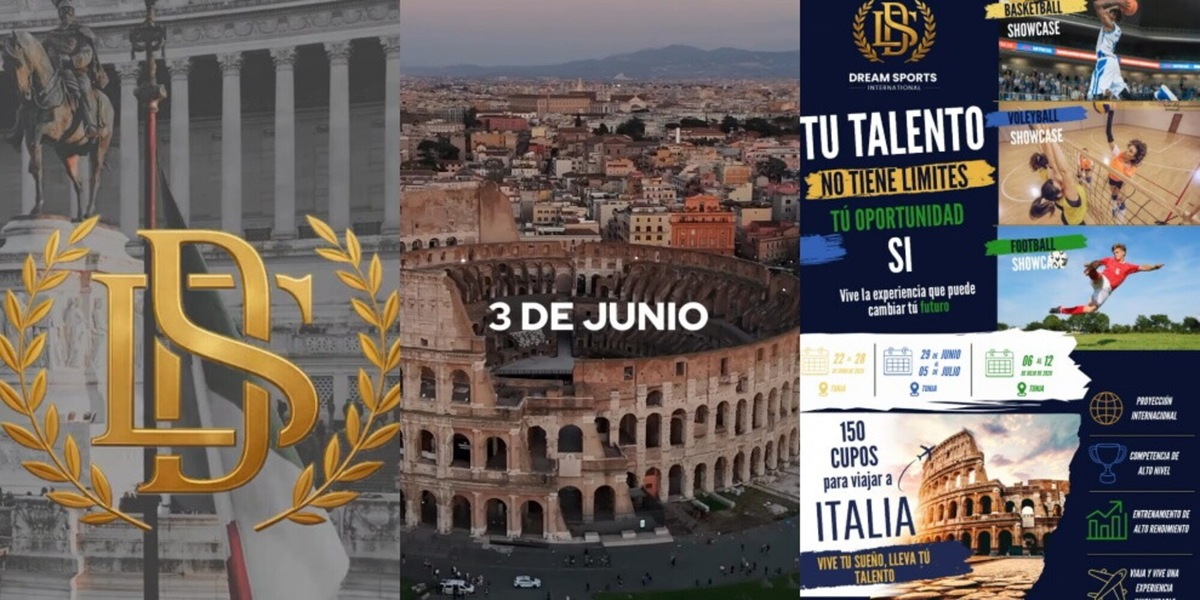 Dal calcio al basket, dalla pallavolo al ciclismo: il progetto Dream Sport’s International arriva a Roma