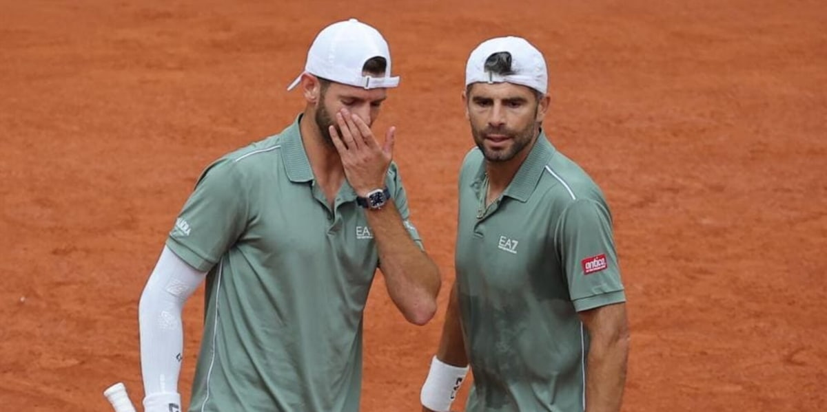 Bolelli-Vavassori ko in semifinale nel doppio: vincono Granollers-Zeballos