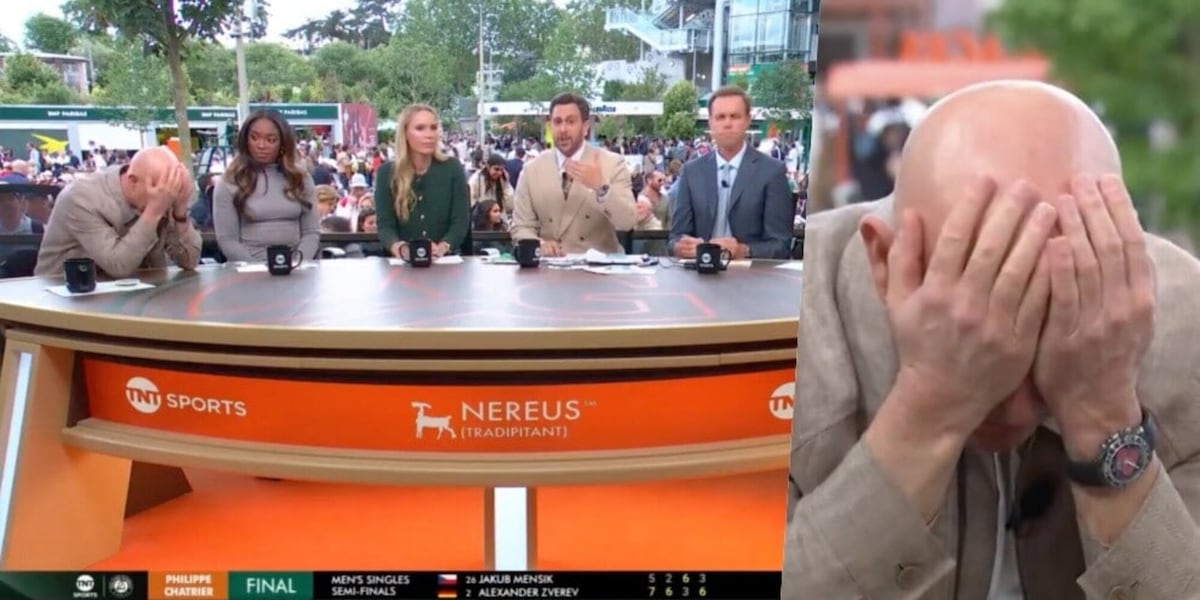 "Arnaldi si ritira dal Roland Garros", la reazione in studio di Agassi dice tutto