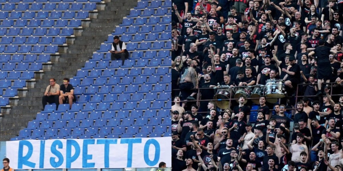 Lazio e Milan, la fierezza e lo sgomento