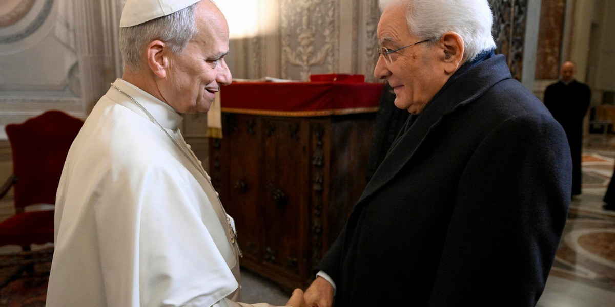 Mattarella al Papa, 'la pace nasce nei cuori, mai rassegnarsi alla guerra'