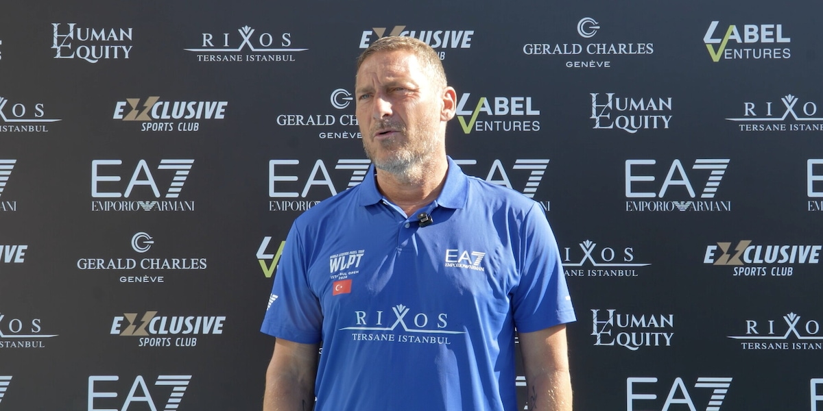 Totti entusiasta della Roma: "Non pensavo potesse arrivare in Champions. Mondiale? Senza l'Italia è diverso"