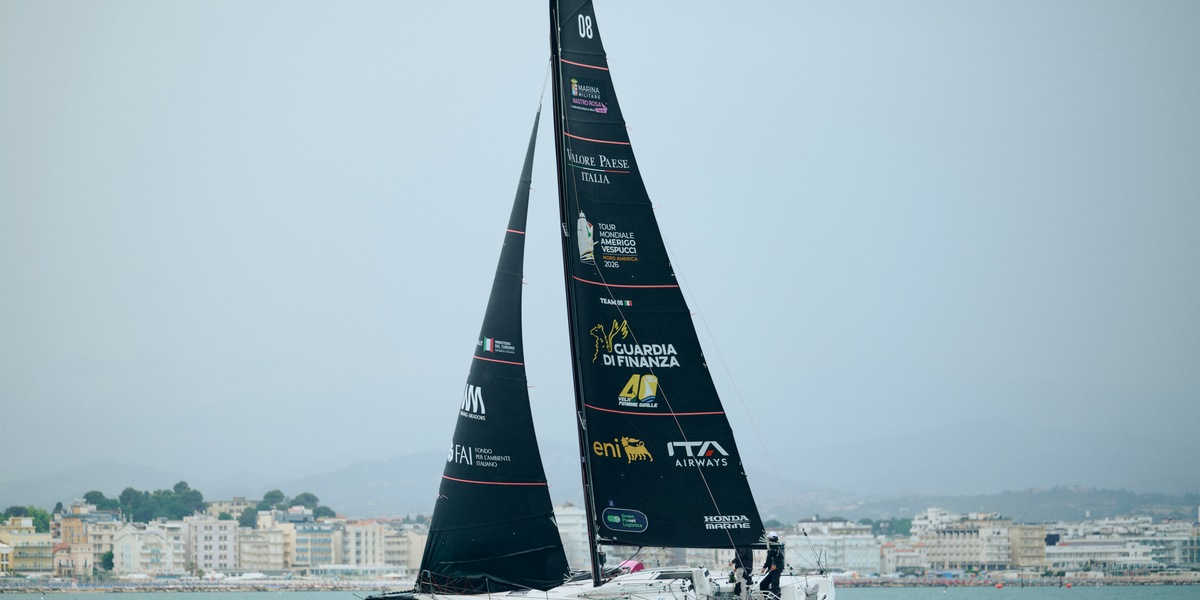 Marina Militare Nastro Rosa Tour, Le Figaro 3 vince la prima tappa