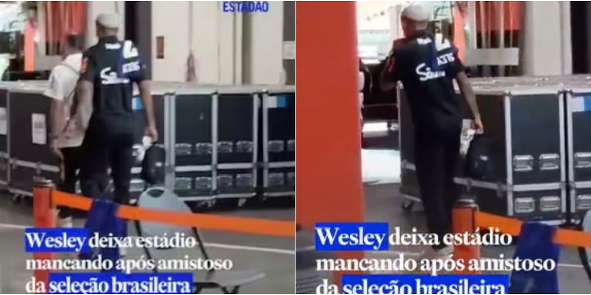 Come sta Wesley: le foto mentre lascia lo stadio fanno tremare Brasile e Roma