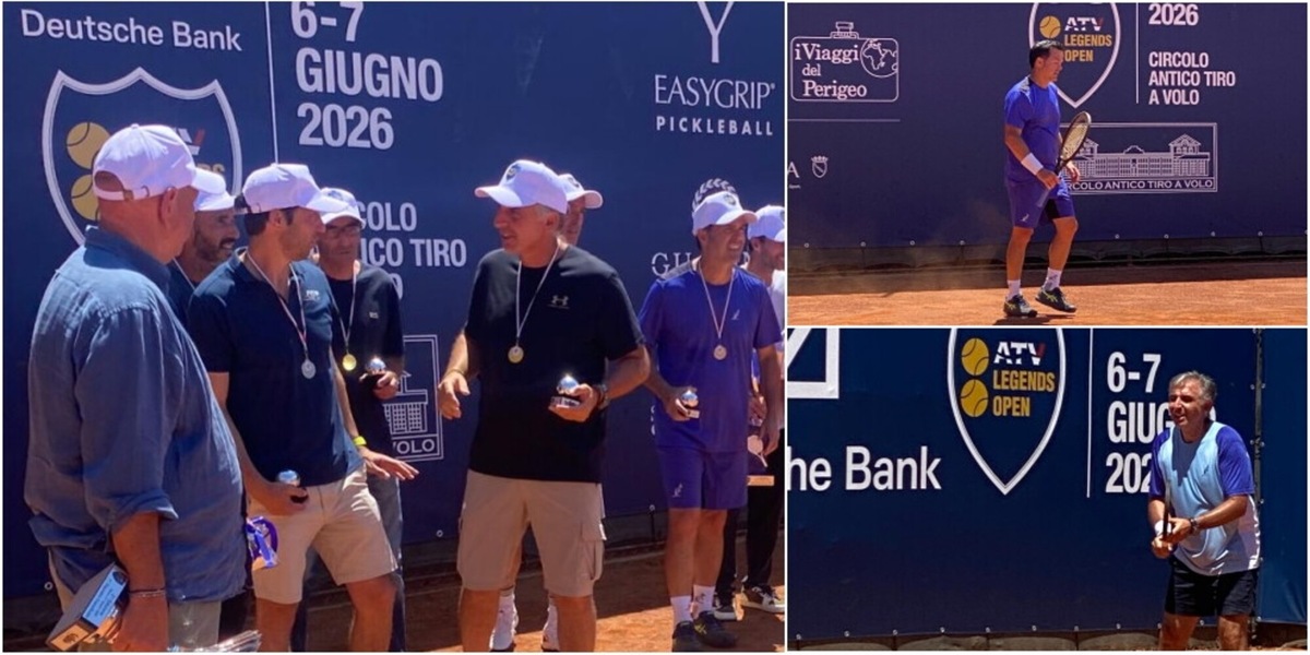 Grande successo per la 2ª edizione dell'ATV Legends Open in partnership con Deutsche Bank: trionfa il Gruppo Blu