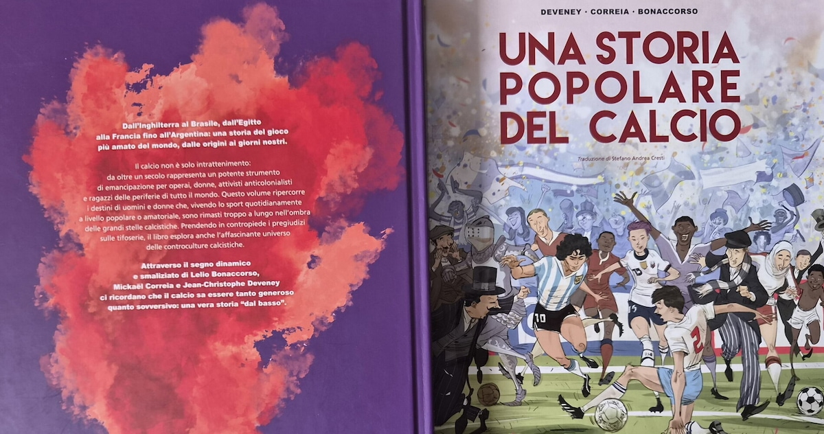 Il calcio fa la storia e la racconta a fumetti